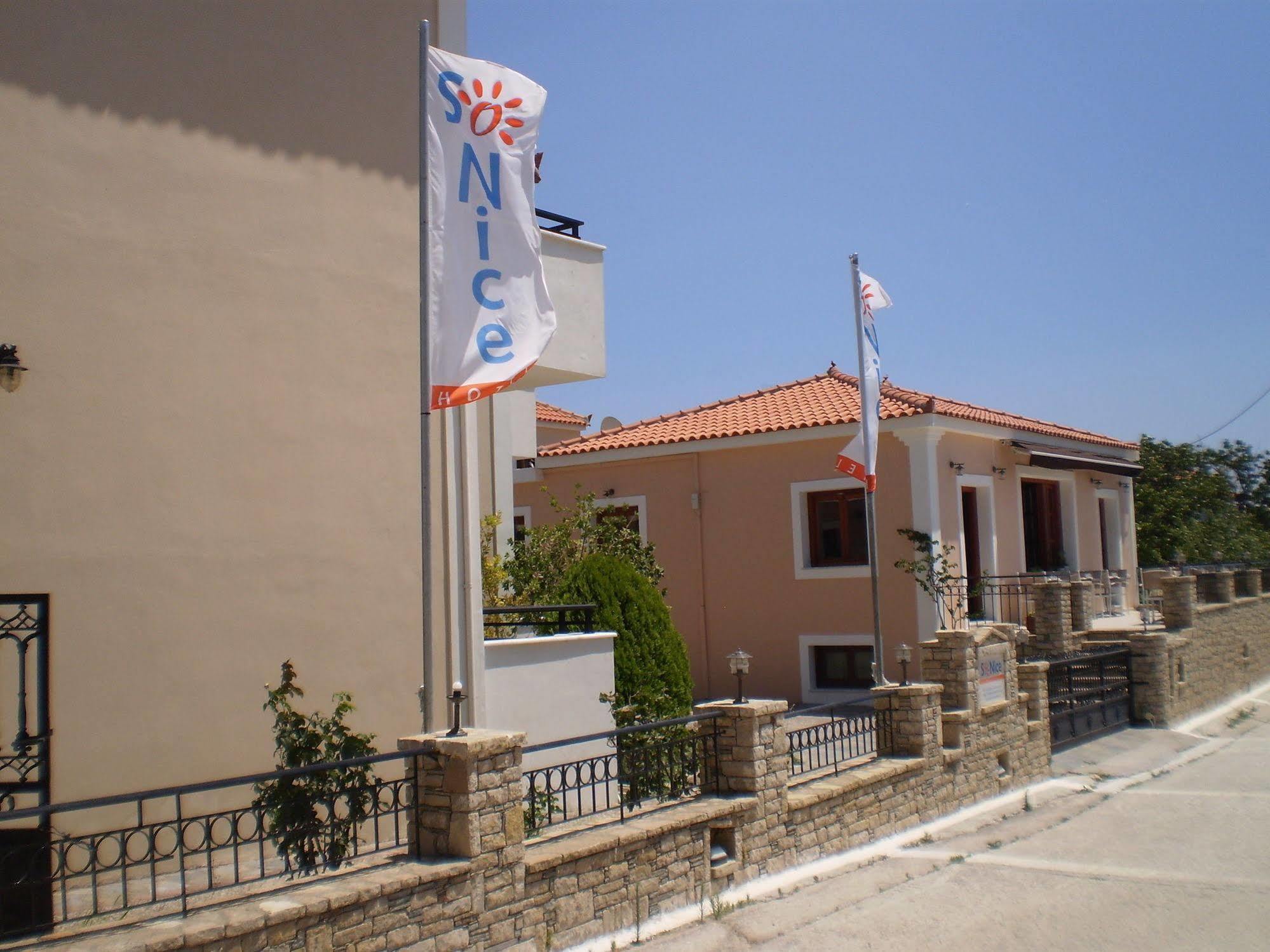 So Nice Hotel Marathókampos Dış mekan fotoğraf