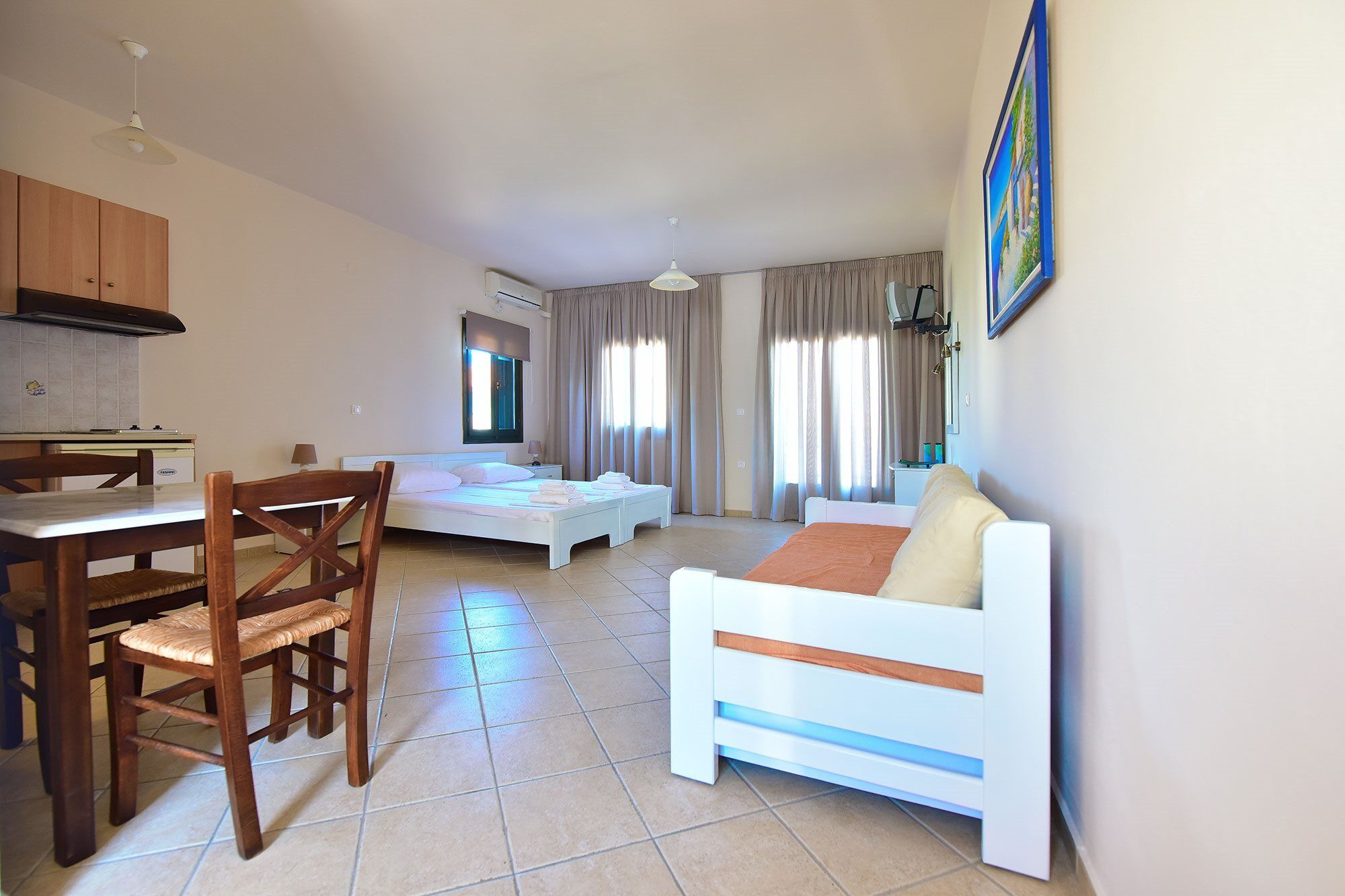 So Nice Hotel Marathókampos Dış mekan fotoğraf
